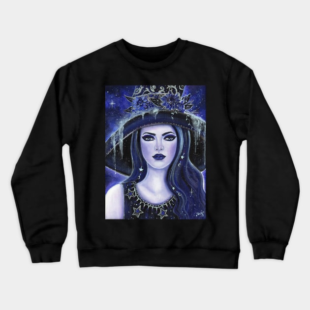 Magical Misty witch by Renee L. Lavoie Crewneck Sweatshirt by ReneeLLavoie